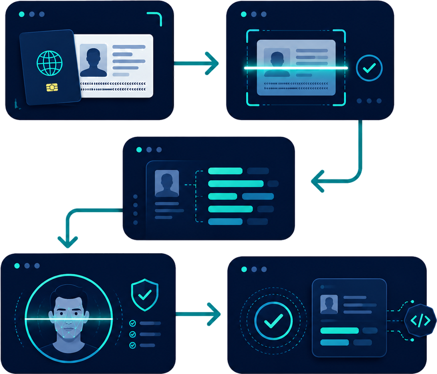 Identity verification flow